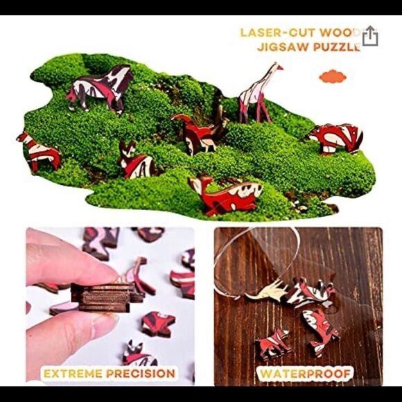 Animal wooden Puzzle – 108 piece in unopened package - Picture 3 of 6